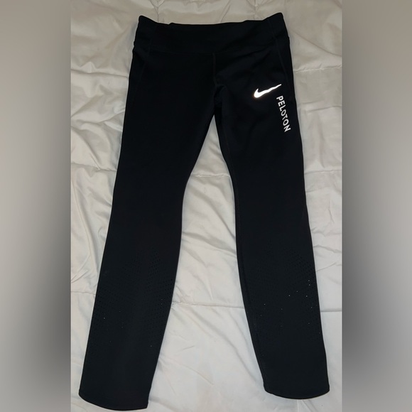 Nike Peloton. Size L. Pants. Black lazer dot - Picture 1 of 1